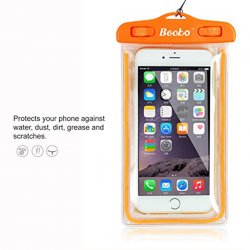 5.5" Fluorescent Waterproof Cell Phone Pouch