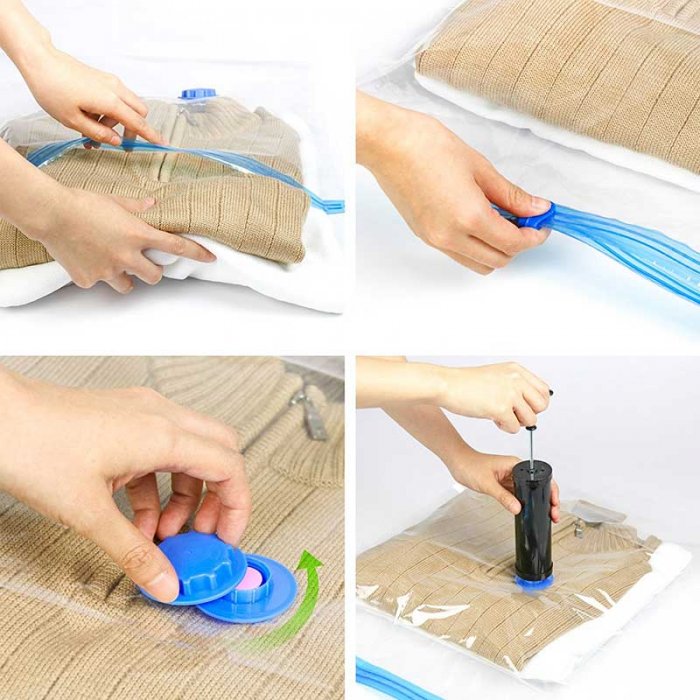 Vacuum Space Saver Bags 10 PCS With Pump [$25.99 Out of Stock Out of ...